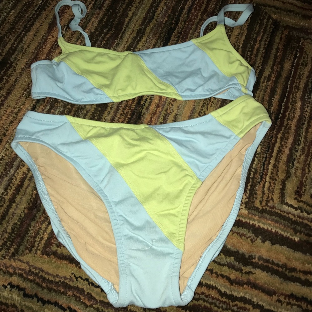 J crew high waisted swimsuit